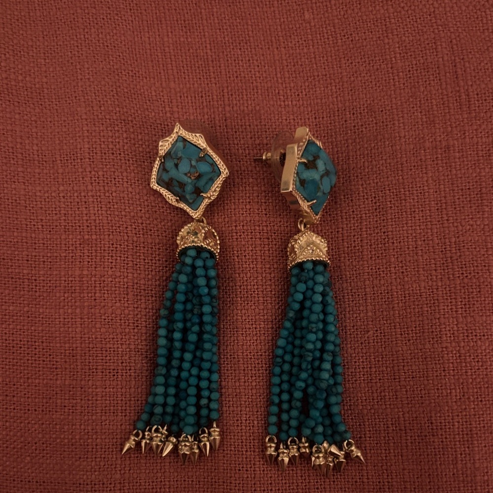 Kendra Scott Misha Earrings Turquoise